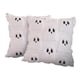 thumbnail image 4 of Fundas y fundas de almohada de terciopelo de fantasma de Halloween, 45 cm, beige, 4 of 5