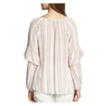 thumbnail image 2 of SANCTUARY Womens Ivory Ruffled Long Sleeve Keyhole Peasant Top L, 2 of 2