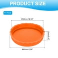 thumbnail image 2 of Uxcell Silicone Soda Can Lids, Reusable Soda Can Cover Stopper Protector for Beer Drink Juice Beverage, Fits Standard Cans Orange, 2 of 7