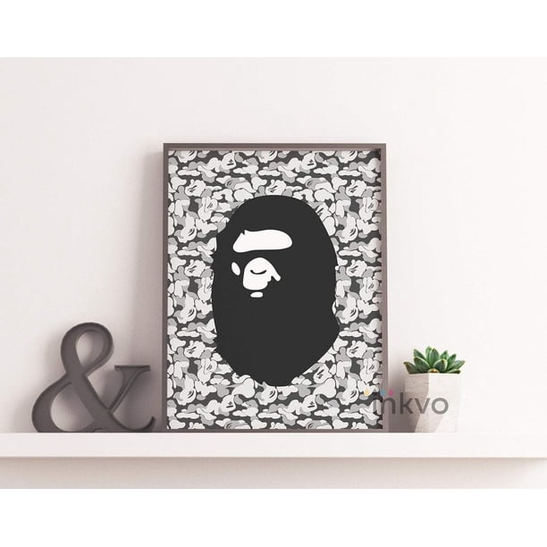 shiyou-BAPE Poster - A Bathing Ape Poster - 11 x 17 inches
