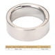 thumbnail image 2 of Smart Health Ring Fitness Tracker Bluetooth for Sleep Monitoring Blood Oxygen Tracking Waterproof Rechargeable Silver, 2 of 4