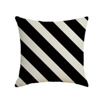 LAMIRO 100 Black And White Outdoor Pillows Black White Waterproof Hugging Pillow Household Design Pattern Sand Pillow Decorative Throw Pillows