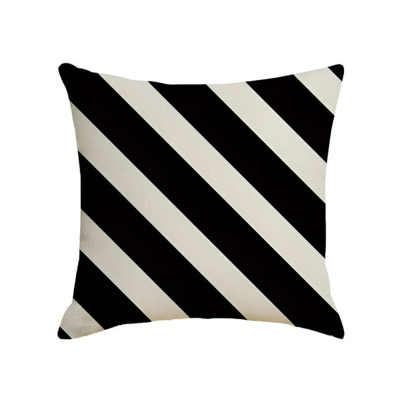 LAMIRO 100 Black And White Outdoor Pillows Black White Waterproof Hugging Pillow Household Design Pattern Sand Pillow Decorative Throw Pillows