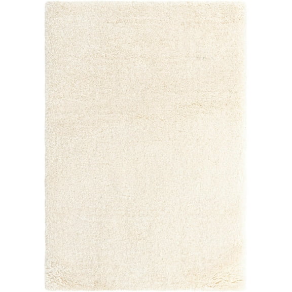 Unique Loom Marilyn Monroe Opulence Shag Collection Area Rug - (6' x 9' Rectangle Bone/Beige)