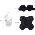 thumbnail image 4 of 3D Silicone Skull Ice Cube Trays Silicone Skull Ice Cube Trays With Lid Baby Skull Ice Cube Tray Reusable Skull Ice Cube Trays Silicone Death Ice Cube For Water Whiskey Diy Cocktail 2Pack, 4 of 5