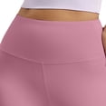 thumbnail image 4 of Women's Ankle Length Yoga Leggings Sport Casual Solid Color Fashion Waist Yoga Pants Quick Dry Compression Tights, 4 of 4