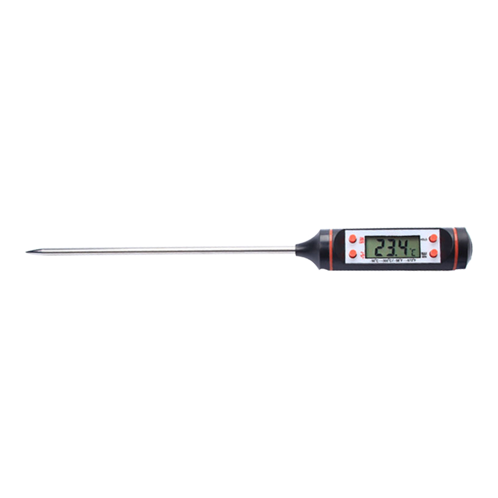 Probe Thermometer 5 Seconds Instant Read LCD Digital Display Super Long