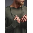 thumbnail image 5 of Expert Brand USA-Made Men's Siro Casual Hoodie, Olive, 2XL, 5 of 6