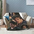 thumbnail image 5 of Blanket Josh Collage Hutcherson Throw Blanket Warm Cozy Plush Bed Blanket Sofa Bed Couch Decor Gifts for Men Women and Kids 80"X60", 5 of 7