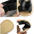 thumbnail image 5 of Isbasic Infant Baby Boys Girls Summer Beach Sandals Breathable Athletic Anti-slip Soft Sole Newborn First Walker Crib Shoes, 5 of 5