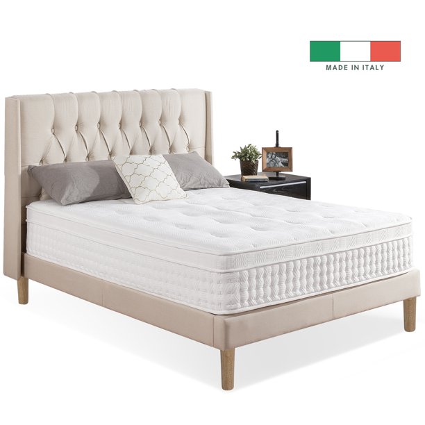 Zinus 13” Euro Top Hybrid Mattress, Full