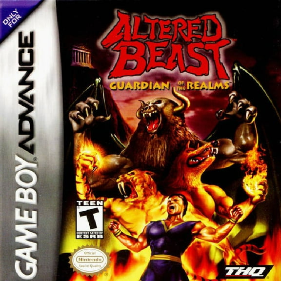 Restored Altered Beast: Guardian of the Realms (Nintendo GameBoy Advance, 2002) GBA Fighting Game (Refurbished)