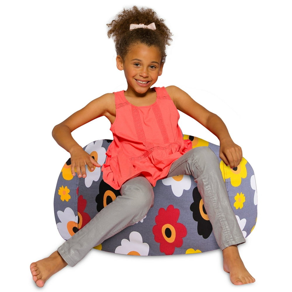 Posh Creations Bean Bag Chair for Kids, Multiple Sizes and Colors ...