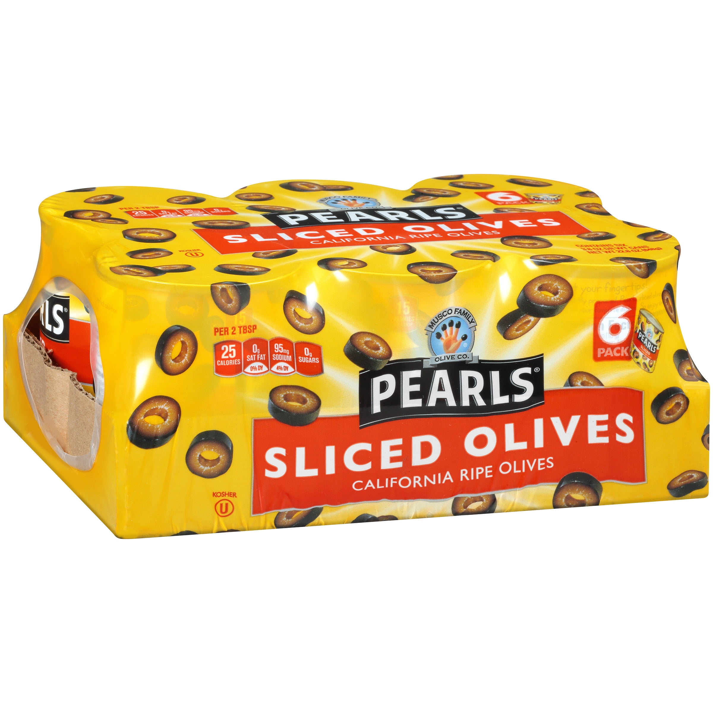 Pearls® Sliced California Ripe Olives 63.8 oz. Pack
