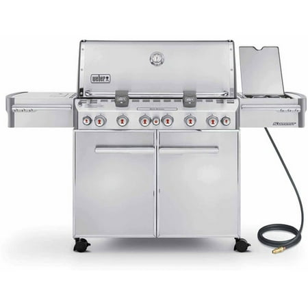 Weber Summit S-670 Natural Gas Grill, Stainless (Best All Stainless Steel Grill)