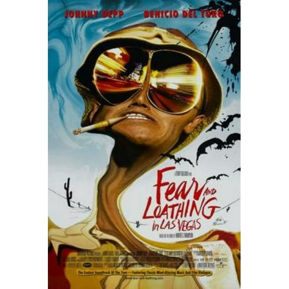 Fear And Loathing In Las Vegas Movie Poster Reprint 27inx40in 27x40 Square Adults Best Posters