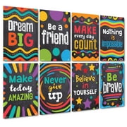 Sproutbrite Classroom Decorations - Motivational Posters for Teachers - Inspirational Bulletin Board and Wall Decor for Pre School, Elementary and Middle School