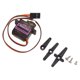 thumbnail image 2 of RC Servo, Ligero 0.11s 4.8V Velocidad de Reemplazo de Velocidad 180 Grados Micro Servo Estable 2.0 kg 4.8V Torque para Automóvil de control remoto para helicóptero de control, 2 of 7
