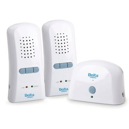 Delta Children's Products Safe-n-Clear Digital Audio Baby Monitor with 2 Parent Receivers, 28100-114