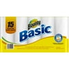 Bounty Basic Paper Towels 15 Regular Rol