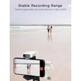 thumbnail image 4 of FIFINE M9 Dual Wireless Lavalier Microphones with Receiver for iPhone/Android/Camera, Mini Mics, Mute, 50m Stable Connect for Vlog, Video, Interview, White, 4 of 10