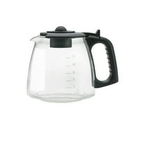 Café Brew 12 Cup Glass Replacement Coffee Carafe, Borosilicate Glass from Germany