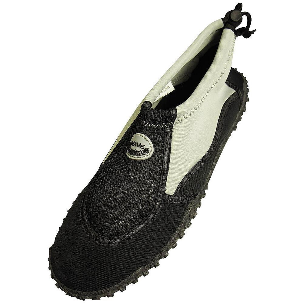 The Wave - New Wave Mens Water Aqua Sock Shoe Pool Beach Surf Slip On