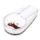 thumbnail image 2 of Cenicero de cerámica para cigarros, compacto y antideslizante, ideal para sala de estar y oficina, color blanco., 2 of 14
