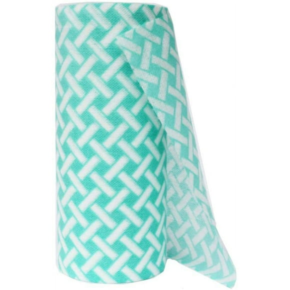 Disposable Cleaning Towels Cleaning Cloth Dish Cloths Reusable Towels, J Cloth Quick-dry 90 Count/Roll,Green