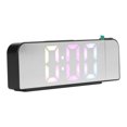 thumbnail image 4 of BuyWeek Réveil à Projection LED, Réveil Numérique Grand écran Grande Police 12H 24H Affichage 3 Niveaux De Luminosité Réglage Chambre Horloge, 4 of 14