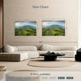 thumbnail image 4 of Elephant Stock Majestic Blue Ridge Mountains Wall Art - Horizontal Canvas Wall Art - Living Room Wall Decor - Nature Canvas - Green And Gray Decor - 48" x 32", 4 of 8