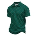 thumbnail image 6 of LIaqionyy Golf Shirts for Men Business Sports Short Sleeve Shirt Mens Lightweight Collared Printed Work Tops, 6 of 6