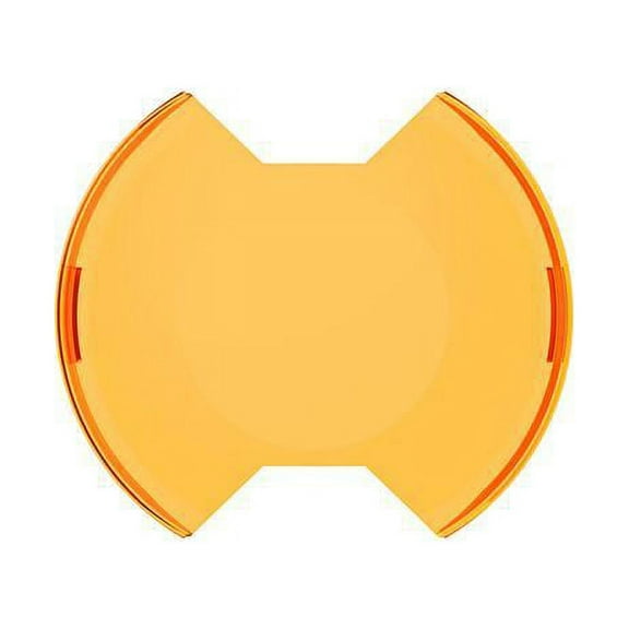 KC HiLiTES 6in. Light Shield for SlimLite LED - Amber