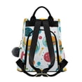 thumbnail image 2 of FORMRS Women's Travel Backpack Purse Anti-Theft Hidden Pockets Casual Shoulder Bag, Bubbles Hamburger, 2 of 7