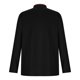 thumbnail image 5 of Blusa y camisa de manga larga con cuello alto para hombre, informal, de color liso, con botones, bolsillos y cuello vuelto, blusa de manga larga, blusa de poliéster para hombre, 5 of 6