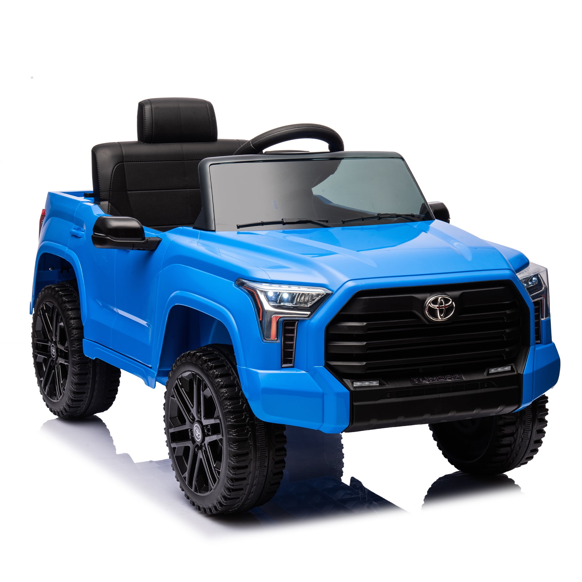 CIPACHO 12V Kids Electric Ride On Car Toy Licensed Toyota Tundra Pickup with 2.4G Remote Control, Car for kids 3 Speed Adjustable, Blue CIPACHO 12V Kids Electric Ride On Car Toy Licensed Toyota Tundra Pickup with 2.4G Remote Control, Car for kids 3 Speed Adjustable, Blue