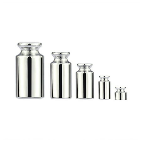 Calibration Fluid Set - 1g 2g 5g 10g 20g Carbon Steel Calibration Weight Set with Zinc Plating Weight for Digital Scales