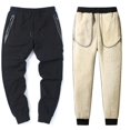 thumbnail image 3 of Pantalón de hombre STICKON de invierno, cálido, con forro Sherpa y polar, negro, talla XL, 3 of 5