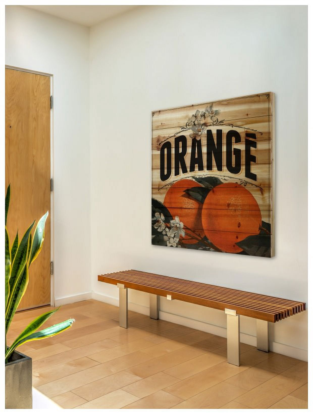 Marmont Hill "French Fruit" Painting Print on Natural Pine Wood
