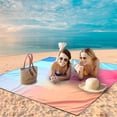 thumbnail image 4 of Manta de playa WIWIGO impermeable a prueba de arena 200x210 cm, 4 of 6