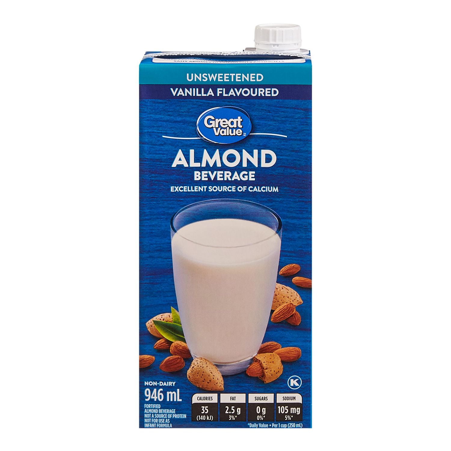 GREAT VALUE PL GV ALMOND ORIGINAL, GREAT VALUE PL GV ALMOND ORIGINAL