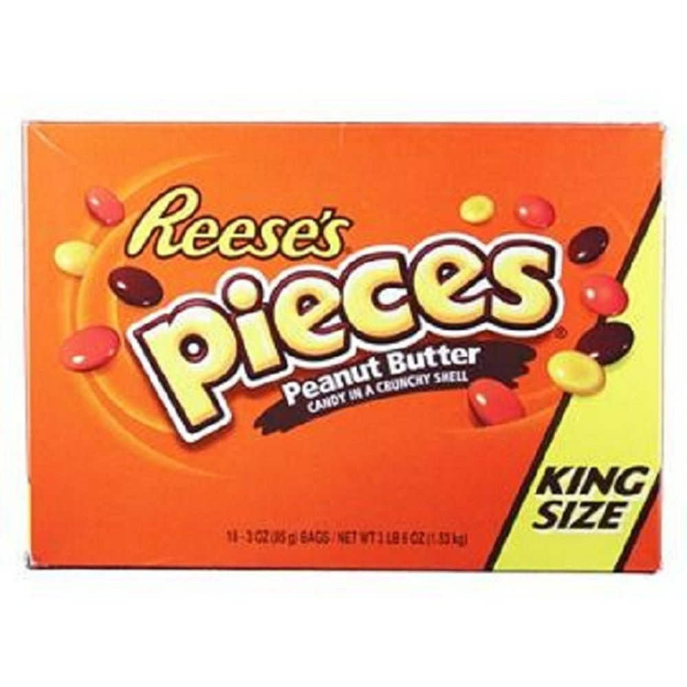 REESE'S PIECES Candy (3Ounce Packages, Pack of 18)