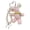 Pink, variant on Plush Rabbits Keychain Handcrafted Bag Charm for Backpacks, Phones & Purses
