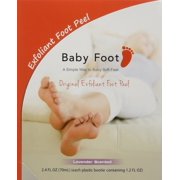 Baby Foot Exfoliant Foot Peel, Lavender Scented, 2.4 Fl. Oz.(2 pack)