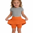 thumbnail image 2 of Girls Athletic Skort with Shorts - Tennis Cheerleading Play Skirt with Pockets, Comfortable Stretch Fabric for School Sports and Gym, 2 of 6