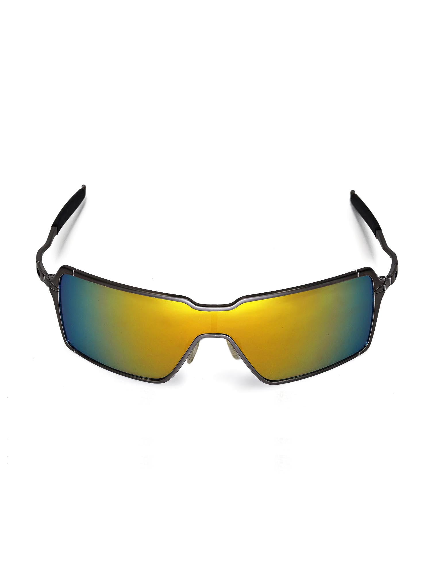 Walleva 24K Gold Polarized Replacement Lenses for Oakley Probation