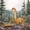 Gray Orange, variant on Manfei Wild T-Rex Animals Shower Curtain 72Wx72L,Retro Starry Sky Aurora Bathroom Curtain,Blue Pink