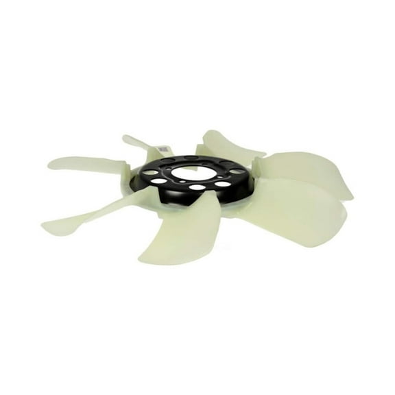 KarParts360 For Jeep Grand Cherokee 2005 06 07 08 2009 Clutch Fan Blade | Plastic Cable Material | Pusher Airflow Type | Yellow | Forward Align Fin Blade Type | Replacement For 55038108AA, 55116884AA