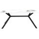 thumbnail image 4 of Mesa de Comedor de Marmol Granito Premium Houzer 162x90x74, 4 of 5