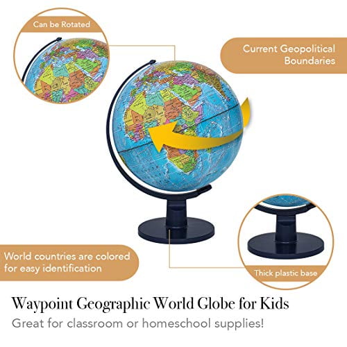 Globe terrestre Waypoint Geographic pour enfants - Globe terrestre